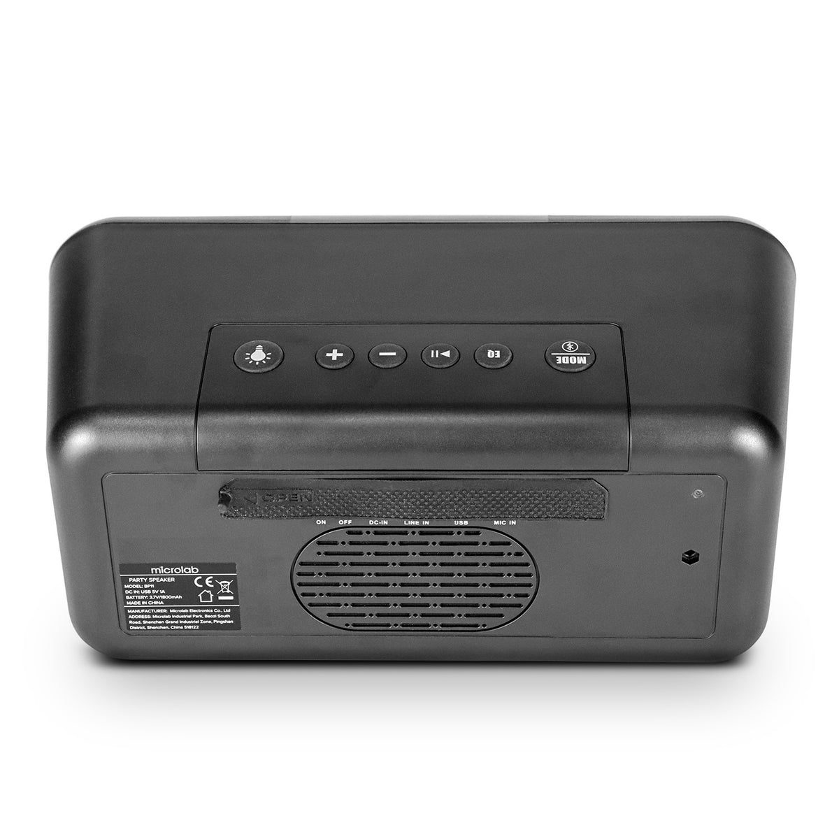 Microlab BP11 Rechargeable Bluetooth Speaker 16W Powerful Sound with 7-colour LED light