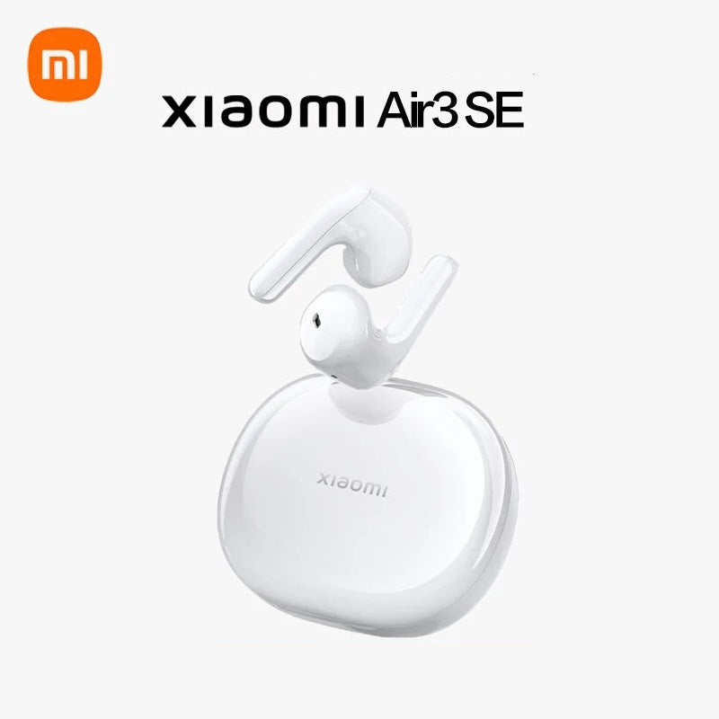 Xiaomi MI Air 3 SE TWS BT V5.3 Earphone Bass Enhancement AI Call Noise Reduction 24 Hours Battery Life Semi-in-ear Sports Earphone