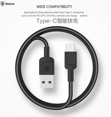 Zoole Series Type-C Cable 3.0A - 100cm - Black