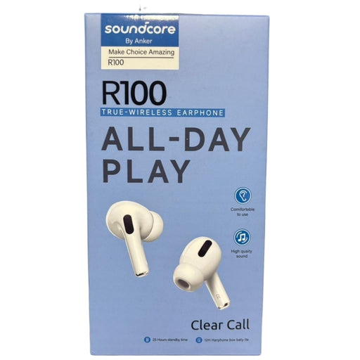 Soundcore R100 True Wireless Earbuds – Bluetooth 5.0, Deep Bass, Charging Case