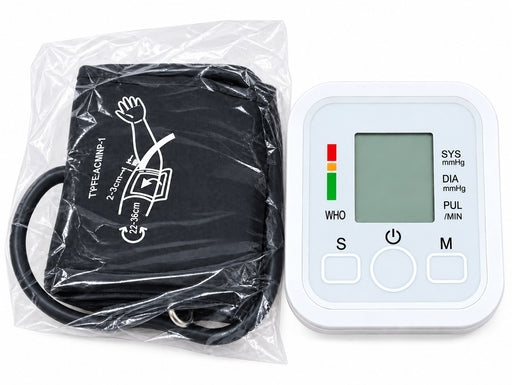 Blood Pressure Meter Powered by USB-C and Battery Both
