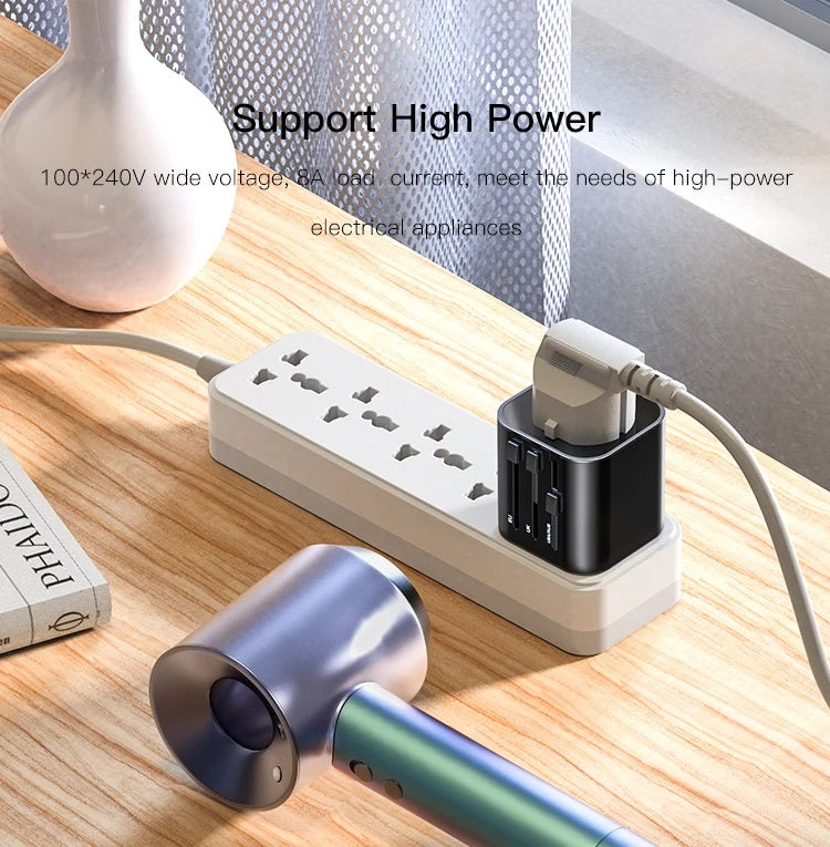 YESIDO MC09 Multi-function Universal Travel Adapter Plug