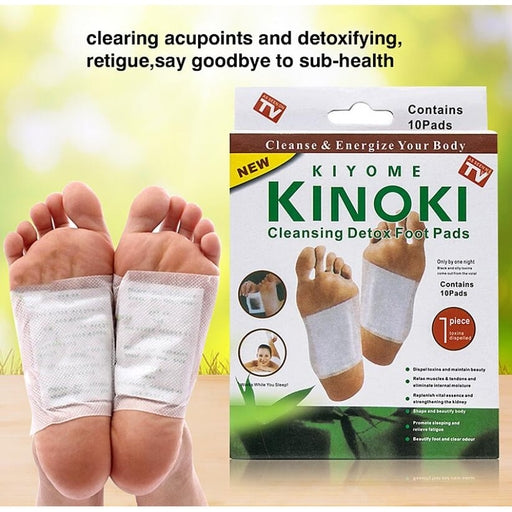 Kinoki Detox Foot Pads 30PCS – Herbal Foot Patches for Relaxation & Sleep Support
