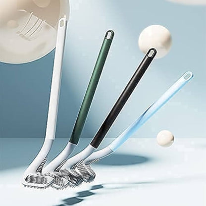 Long Handle Toilet Brush Golf Brush Head Toilet Cleaner Brush 360° Flexible