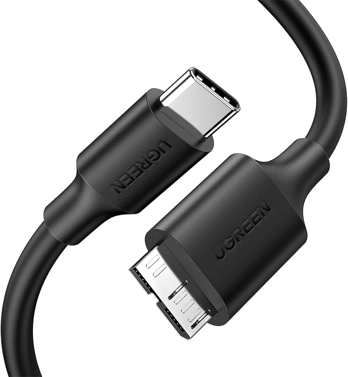 UGREEN 20103 USB-C to USB 3.0 Micro B Cable, Fast Charging and Sync Data Transfer Cord - 1M