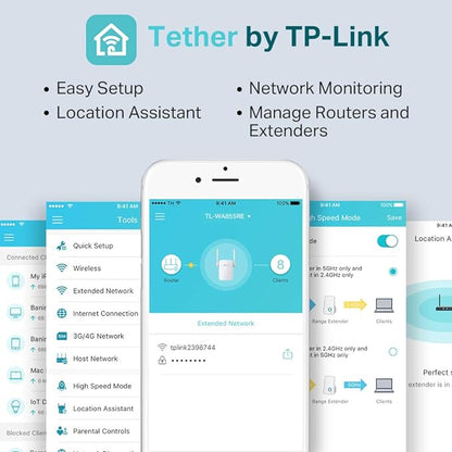 TP-LINK TL-WA855RE 300Mbps Wi-Fi Range Extender
