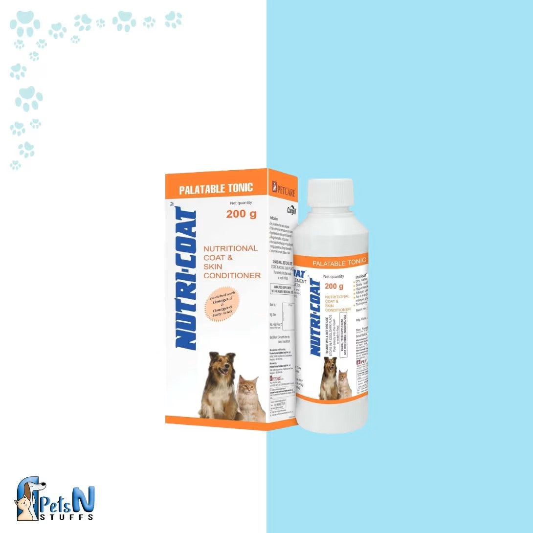 Nutri Coat Palatable Tonic Syrup for Cats and Dogs
