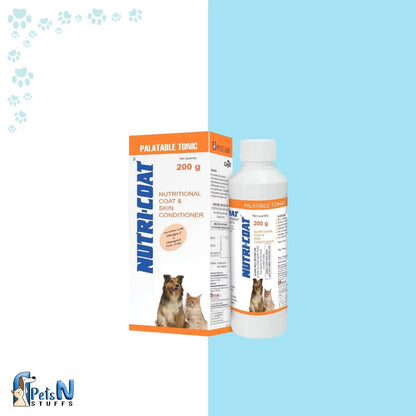 Nutri Coat Palatable Tonic Syrup for Cats and Dogs