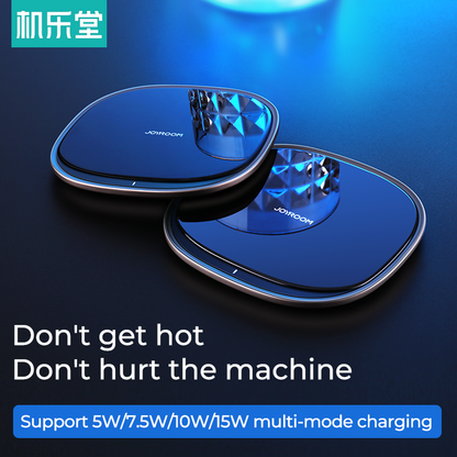 Joyroom Wireless Charger JR-A23 Fast 15W Charger Pad for IP Samsung Huawei Xiaomi