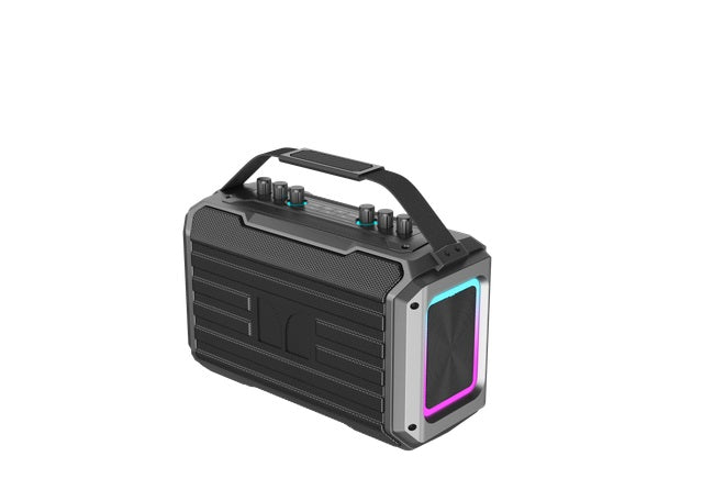 Monster Adventurer 1000 Powerful Bass Bluetooth Speaker with 2 Wireless Mic