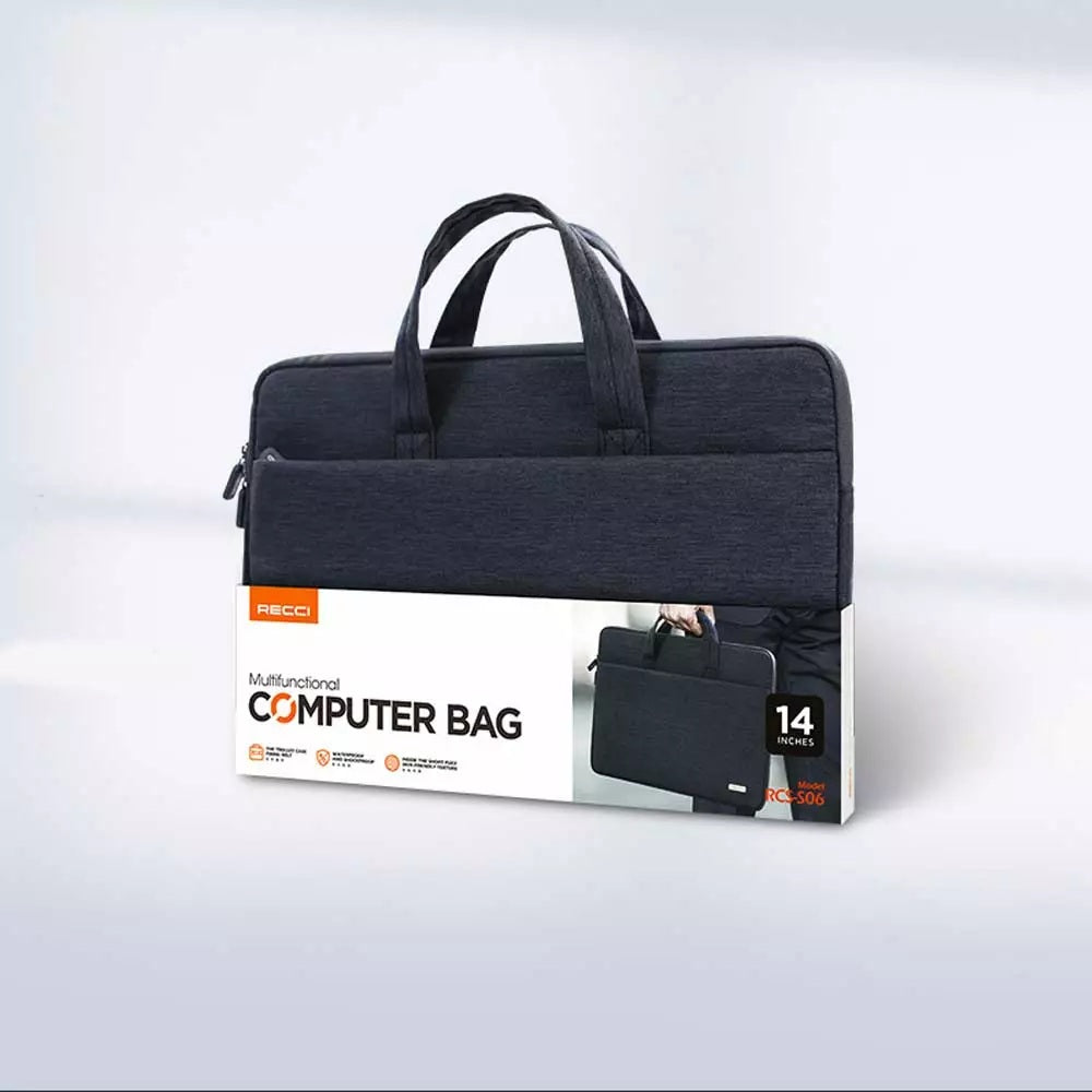 Recci Waterproof Polyester Fabric Laptop Bag 14 / 16 inch