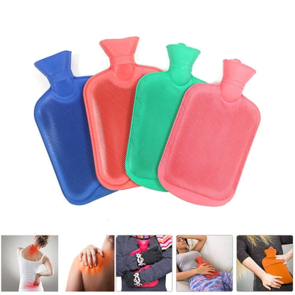 Rubber Hot Water Bottle with Lid, Hot Water Bag Pain Relief