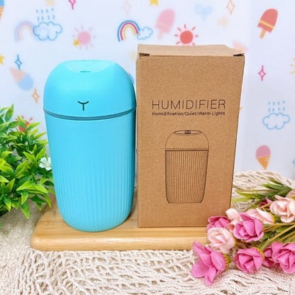 Portable Air Humidifier Ultrasonic Moisturizing USB Colorful Light Quiet Diffuser