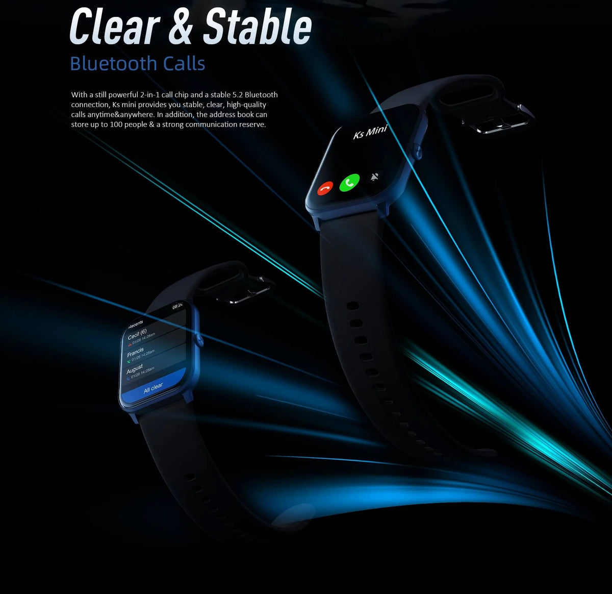 Kieslect Smart Calling Watch Ks Mini