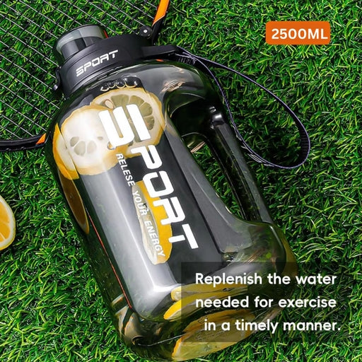 Hiking and Fitness Super Large Capacity Accurate Calibration Water Bottle Food Grade Plastic