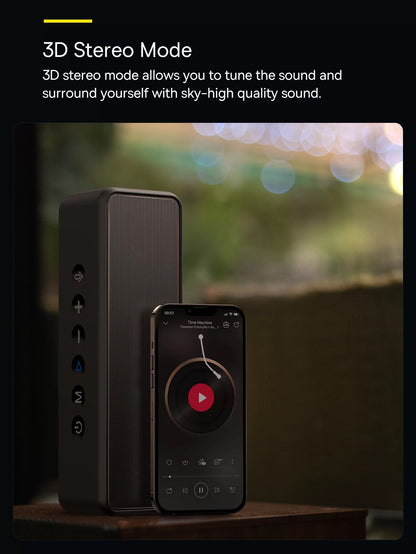 BASEUS V1 20W Powerful Bass Outdoor Waterproof Portable Wireless Speaker