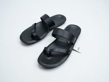 Men's PU Slippers Soft Breathable Home Sandals Comfortable Slip-on Footwear