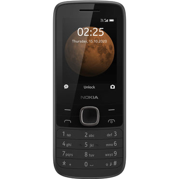 Nokia 225 4G LTE Mobile Phone: Dual SIM Button Phone with MP3 Player & FM Radio