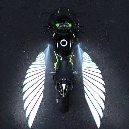 Bike Angel Wing Light Fog Lamp Motorbike LED (Universal for Bike, Pack Of 2)