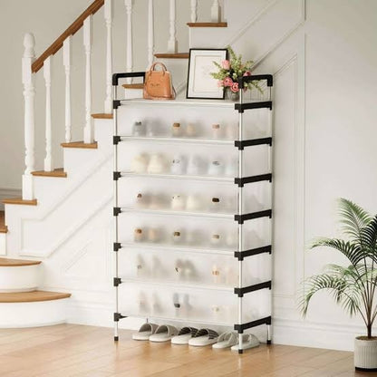 7 Layer Dustproof Shoe Rack