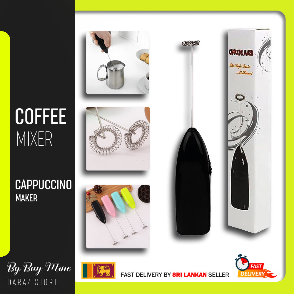 Modern mini portable automatic battery power egg coffee whisk beater hand held electric mixer Milk Frother Handheld Automatic Milk Foam Maker Hand Frother for Coffee Hot Chocolate Mini Drink Mixer Coffee Mixer