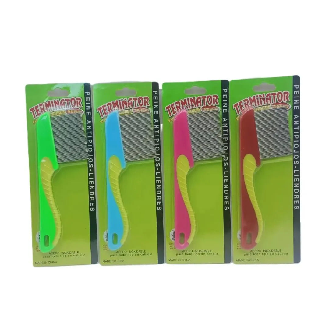 Stainless Steel Pet Grooming Comb for Dogs & Cats - Flea, Tick, & Tangle Remover