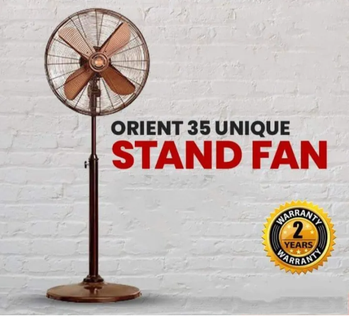 Orient Stand 35 400Mm Pedestal Fan (All Metal)