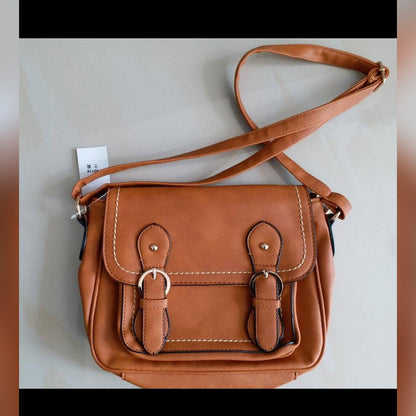 Ladies Designer PU Leather Shoulder Bag Handbag Fashionable Women's Accessory
