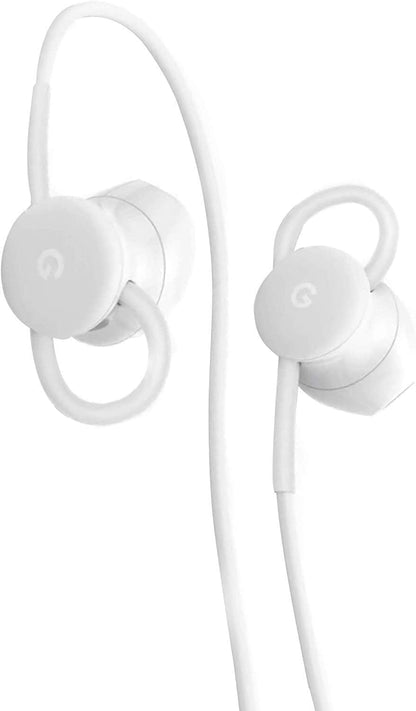 Google PIXEL Earbuds Wired Headset USB-C, Comfortable Fit, Inline Controls, Compatible with Type-C Phones