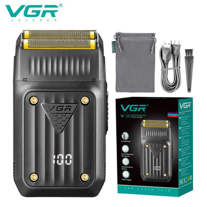 VGR V-363 Rechargeable Cordless Dual Foil Electric Shaver
