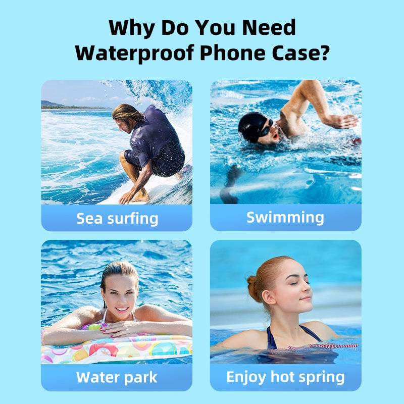 Waterproof Pouch Phone Bag IPX8 up to 30m