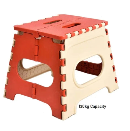 Plastic Folding Small Stool /Chair Portable Thickened Household Space-Saving Outdoor