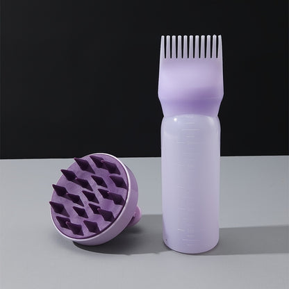 Hair Dye Applicator Brush Bottles Dyeing Shampoo Bottle Oil Comb Hair Dye Bottle Applicator Hair Col