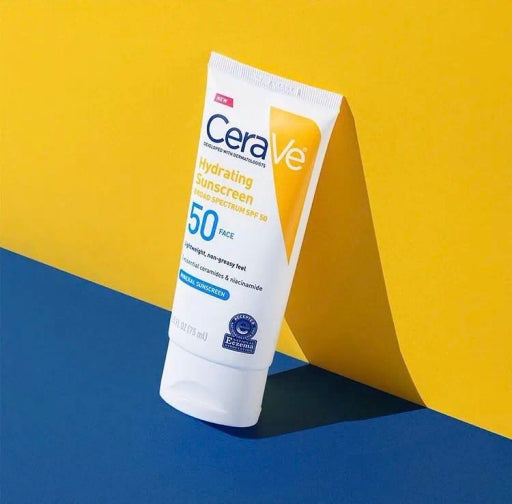 CeraVe Hydrating Mineral Sunscreen SPF 50 Face Cream 75Ml