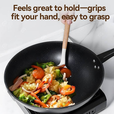Silicone Kitchenware Spoon Set Non-Stick Cookware Utensils Set Spatula Shovel Egg Beaters