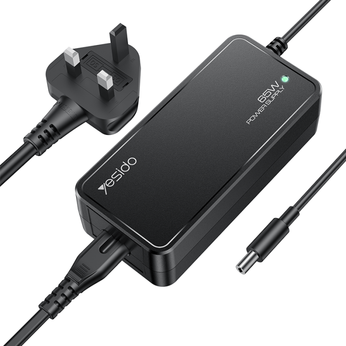 Yesido 15 in 1 65W Fast Charging UK Standard Laptop Adapter Charger - CG11K