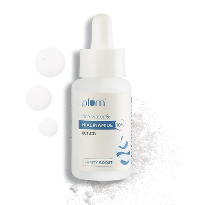 Plum Rice Water & Niacinamide Serum Clarity Boost