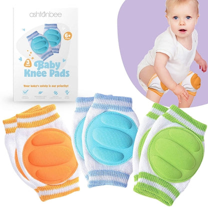 2Pcs Baby Knee Guard Pad Protect Protector Safety Warm Kid Socks
