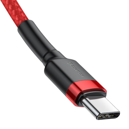 100% Genuine Baseus Cafule Series Type-C to C PD 2.0 60W Flash Charge Cable - 1M