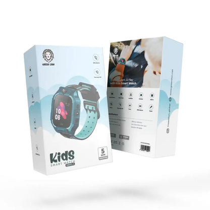 Green Lion 2G Kids Smart Watch Series 5 with SOS Alarms, Two-Way Calling, 5 Days Stand-By Time, 1.44" Screen Size, 128 × 128 Resolution, Location & Trace Monitor