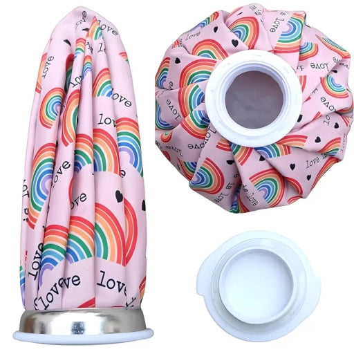 Ice Cold Pack Reusable Ice Bag Hot Water Bag for Injuries, Hot & Cold Therapy and Pain Relief