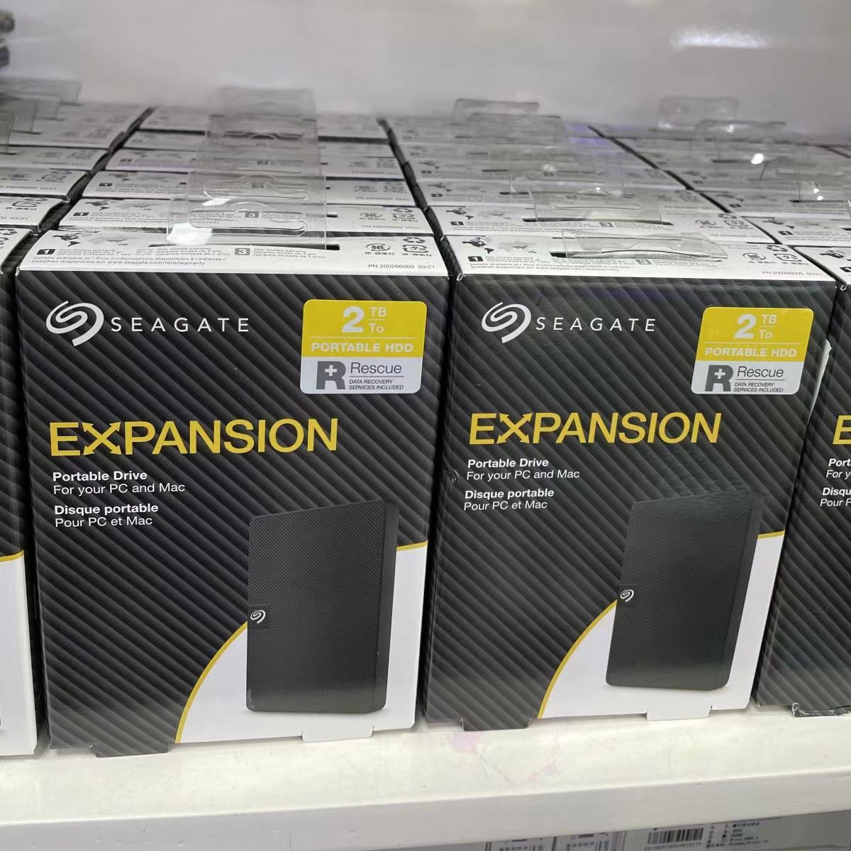 Seagate 1TB / 2TB / 4TB Expansion Rescue External Hard Disk