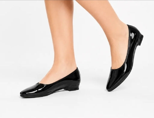 ✨ Girls Patent Glossy Ballet Flats – Kids