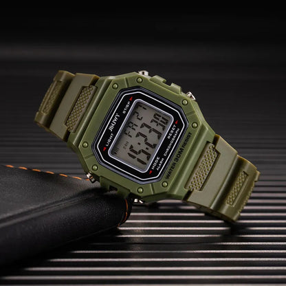 Luxury Brand Men's Wrist Watches Electronic Led Digital Watch for Men Women Square Silicone Watch