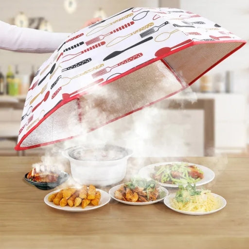 Foldable Insulation Aluminium Foil Food Cover Dustproof and Flyproof Dish Cover
