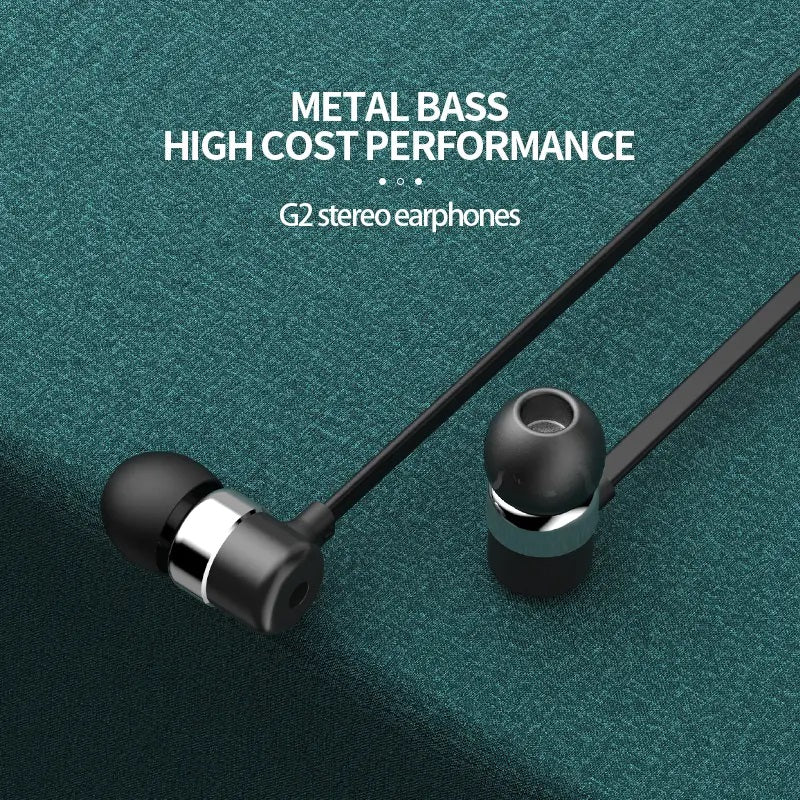 Celebrat G2 Metal Stereo In-Ear Earphones
