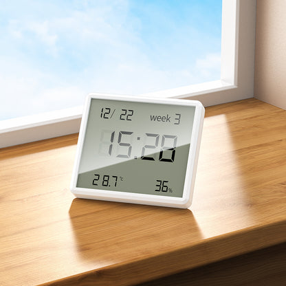 Hoco. Hygrometer Clock, Temperature and Humidity Monitor - HX41