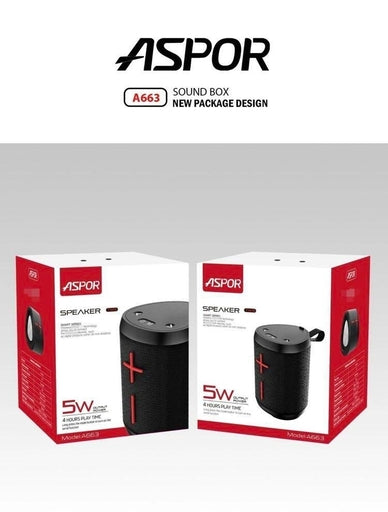 ASPOR a663 Magic Cube Speaker Bluetooth Booming Bass Double Stereo Sound Mini Speaker