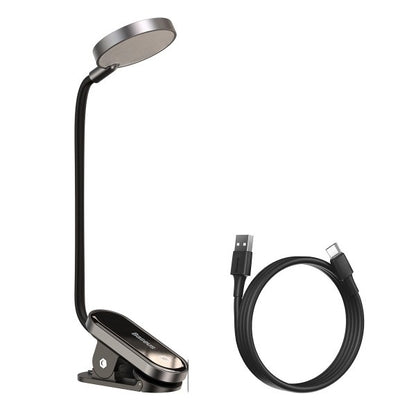 Baseus Led Desk Lamp Clip-On Night Light Reading Computer Keyboard illuminated Eye Protection Lamp With USB Charging