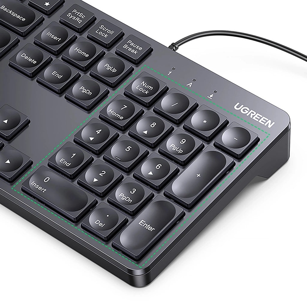 Ugreen 90875 Keyboard Wired 1.5 m for Windows / MacOS